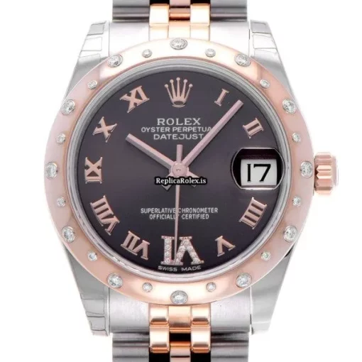 Marvellous Replicas Rolex Lady-datejust 178341 Automatic Movement 31mm Steel Case Watch - Image 6