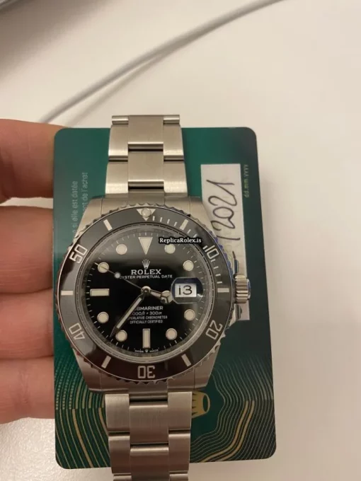 Well Made Replica Rolex Submariner Date 126610ln Caliber 3235 Automatic Movement 41x40mm Steel Case Mens/unisex Watch - Image 5