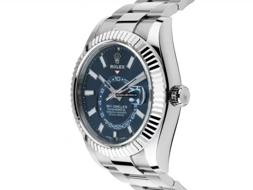 Attractive Fake Rolex Sky-dweller 326934 Caliber 9001 Automatic Movement 42mm Steel Case Mens/unisex Watch - Image 2