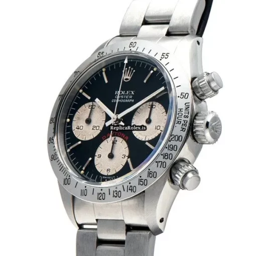 Durable Fake Rolex Daytona 6265 Caliber 727 Manual Winding Movement 37mm Steel Case Watch - Image 2