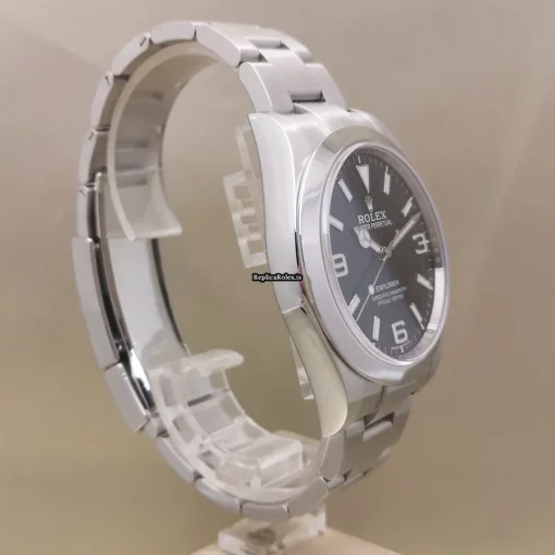 Excellent Fake Rolex Explorer 214270 Caliber 3132 Automatic Movement 39mm Steel Case Mens/unisex Watch - Image 3