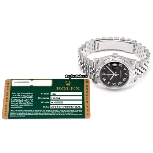 Excellent Replica Rolex Datejust 116234 Automatic Movement 36mm Steel Case Watch - Image 5