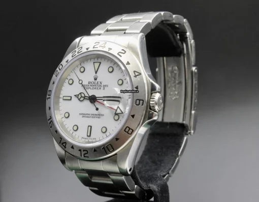 Wonderful Replica Rolex Explorer II 16570 Caliber 3185 Automatic Movement 40mm Steel Case Mens/unisex Watch - Image 3