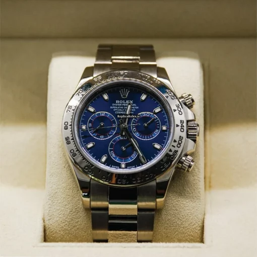 Fine Fake Rolex Daytona 116509 Caliber 4130 Automatic Movement 40mm White Gold Case Mens/unisex Watch - Image 14
