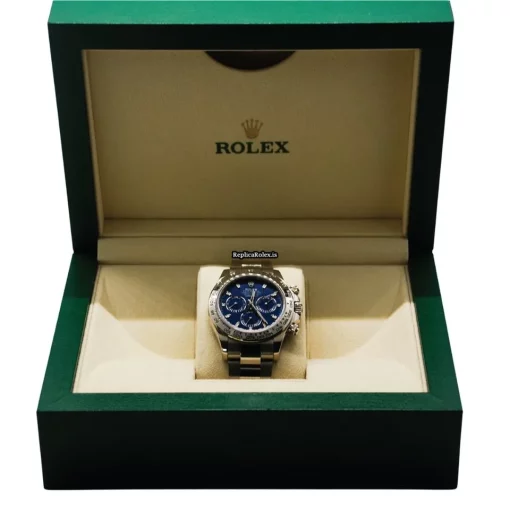 Fine Fake Rolex Daytona 116509 Caliber 4130 Automatic Movement 40mm White Gold Case Mens/unisex Watch - Image 2