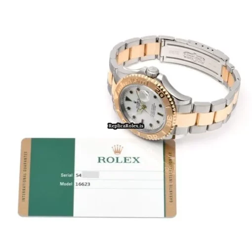Perfect Replica Rolex Yacht-master 40 16623 Caliber 3135 Automatic Movement 40mm Steel Case Watch - Image 5