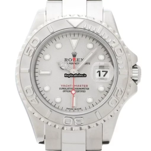 Neat Replica Rolex Yacht-master 169622 Automatic Movement 29mm Steel Case Womens Watch - Image 6