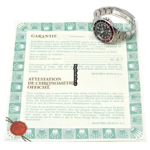 1:1 Fake Rolex Gmt-master II 16710 Caliber 3185 Automatic Movement 40mm Steel Case Watch - Image 5