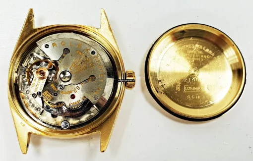 Durable Fake Rolex Day-date 6611 Caliber 1055 Automatic Movement 36mm Yellow Gold Case Mens/unisex Watch - Image 3