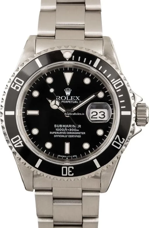 Perfect Fake Rolex Submariner Date 16610 Caliber 3135 Automatic Movement 40mm Steel Case Mens/unisex Watch