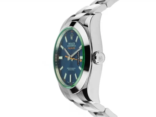 Discount Copies Rolex Milgauss 116400gv Caliber 3131 Automatic Movement 40mm Steel Case Mens/unisex Watch - Image 2