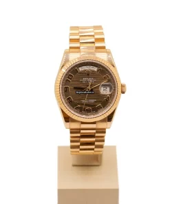 Fabulous Replica Rolex Day-date 36 118235 Caliber 3155 Automatic Movement 36mm Rose Gold Case Mens/unisex Watch