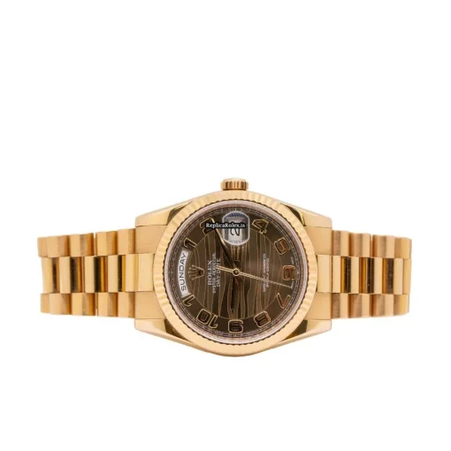 Fabulous Replica Rolex Day-date 36 118235 Caliber 3155 Automatic Movement 36mm Rose Gold Case Mens/unisex Watch - Image 2