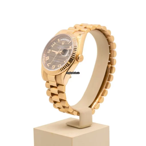 Fabulous Replica Rolex Day-date 36 118235 Caliber 3155 Automatic Movement 36mm Rose Gold Case Mens/unisex Watch - Image 5