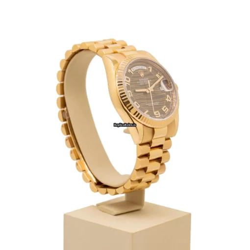 Fabulous Replica Rolex Day-date 36 118235 Caliber 3155 Automatic Movement 36mm Rose Gold Case Mens/unisex Watch - Image 6