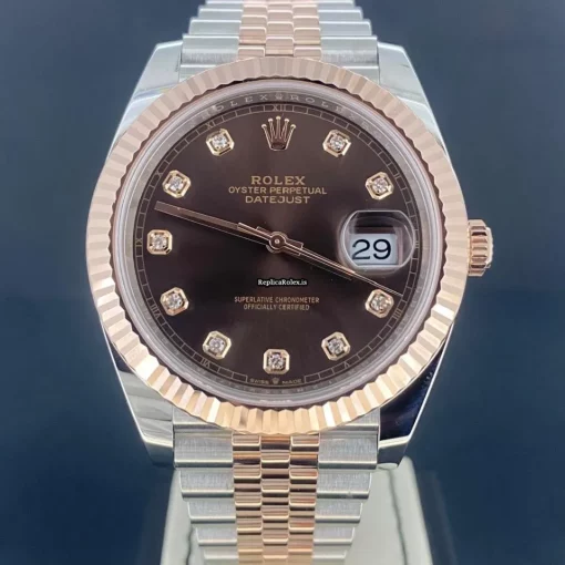 Superior Replica Rolex Datejust II 126331 Caliber 3235 Automatic Movement 41mm Gold/steel Case Mens/unisex Watch - Image 2