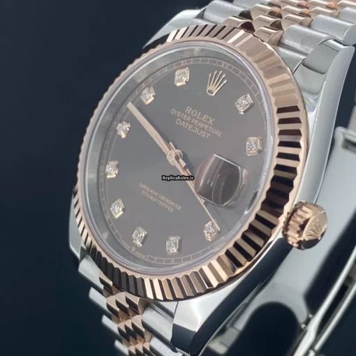 Superior Replica Rolex Datejust II 126331 Caliber 3235 Automatic Movement 41mm Gold/steel Case Mens/unisex Watch - Image 4