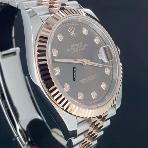 Superior Replica Rolex Datejust II 126331 Caliber 3235 Automatic Movement 41mm Gold/steel Case Mens/unisex Watch - Image 6