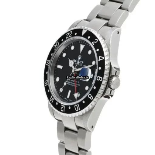 Durable Fake Rolex Gmt-master II 16710 Caliber 3185 Automatic Movement 40mm Steel Case Watch - Image 2