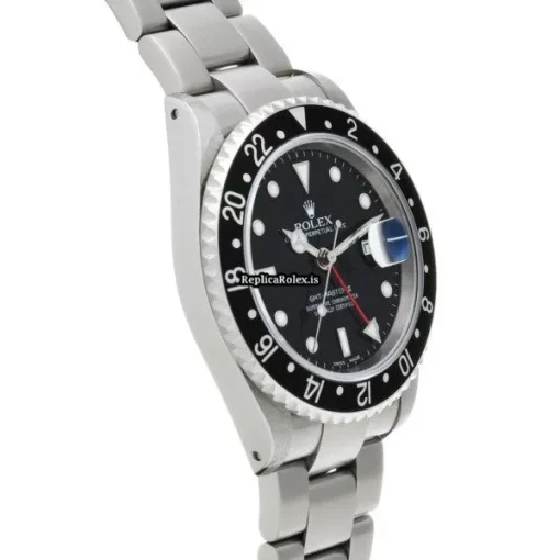 Durable Fake Rolex Gmt-master II 16710 Caliber 3185 Automatic Movement 40mm Steel Case Watch - Image 3