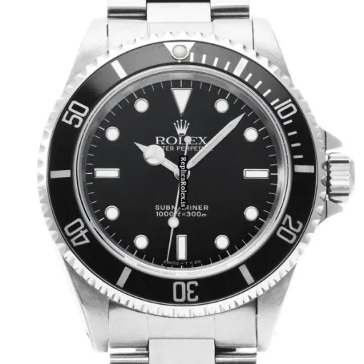 Fabulous Replicas Rolex Submariner 14060 Caliber 3000 Automatic Movement 40mm Steel Case Watch - Image 6