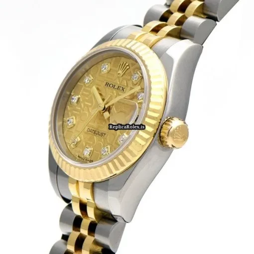 Nice Knockoff Rolex Lady-datejust 179173g Automatic Movement 26mm Steel Case Womens Watch - Image 2