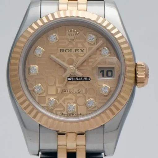 Nice Knockoff Rolex Lady-datejust 179173g Automatic Movement 26mm Steel Case Womens Watch - Image 5