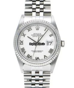 Durable Fake Rolex Datejust 16234 Caliber 3135 Automatic Movement 36mm Steel Case Watch