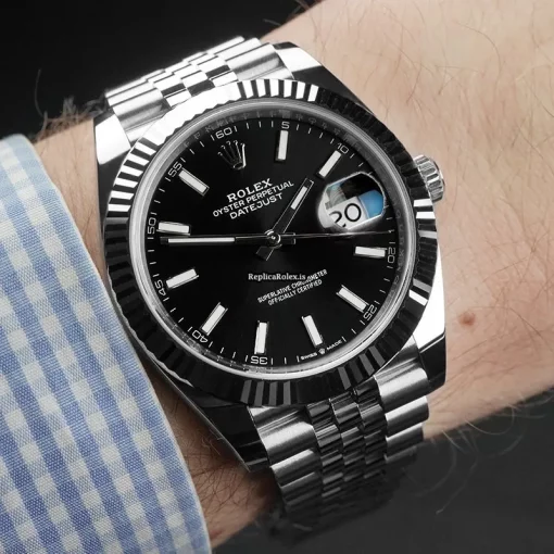 Best Replica Rolex Datejust 126334 Automatic Movement 41mm Steel Case Mens/unisex Watch - Image 13