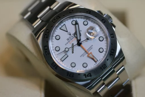 Trustworthy Replica Rolex Explorer II 216570 Caliber 3187 Automatic Movement 42mm Steel Case Mens/unisex Watch - Image 4
