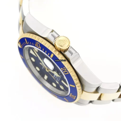 Appealing Fake Rolex Submariner Date 126613lb Automatic Movement 40mm Gold/steel Case Watch - Image 3
