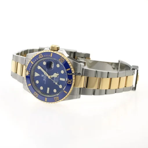 Appealing Fake Rolex Submariner Date 126613lb Automatic Movement 40mm Gold/steel Case Watch - Image 7