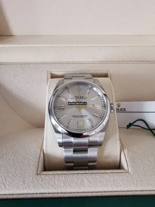 Epic Replica Rolex Oyster Perpetual 124300-0001 Caliber 3230 Automatic Movement 41mm Steel Case Mens/unisex Watch - Image 5
