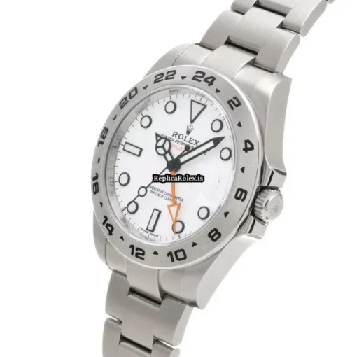 Fantastic Replica Rolex Explorer II 216570 Caliber 3187 Automatic Movement 42mm Steel Case Watch - Image 2