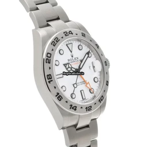 Fantastic Replica Rolex Explorer II 216570 Caliber 3187 Automatic Movement 42mm Steel Case Watch - Image 3