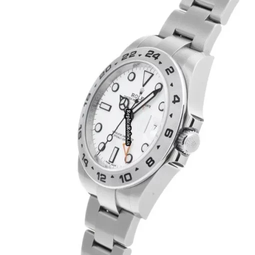 Incredible Fake Rolex Explorer II 216570 Caliber 3187 Automatic Movement 42mm Steel Case Watch - Image 2