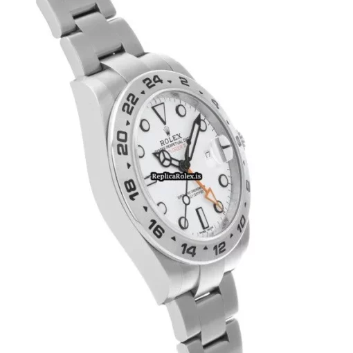 Incredible Fake Rolex Explorer II 216570 Caliber 3187 Automatic Movement 42mm Steel Case Watch - Image 3