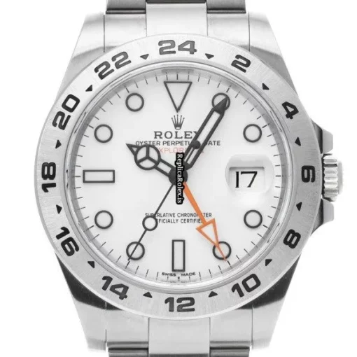 Incredible Fake Rolex Explorer II 216570 Caliber 3187 Automatic Movement 42mm Steel Case Watch - Image 6