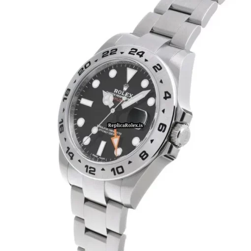 Fine Replica Rolex Explorer II 216570 Caliber 3187 Automatic Movement 42mm Steel Case Watch - Image 2