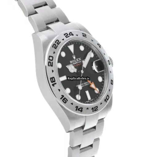 Fine Replica Rolex Explorer II 216570 Caliber 3187 Automatic Movement 42mm Steel Case Watch - Image 3