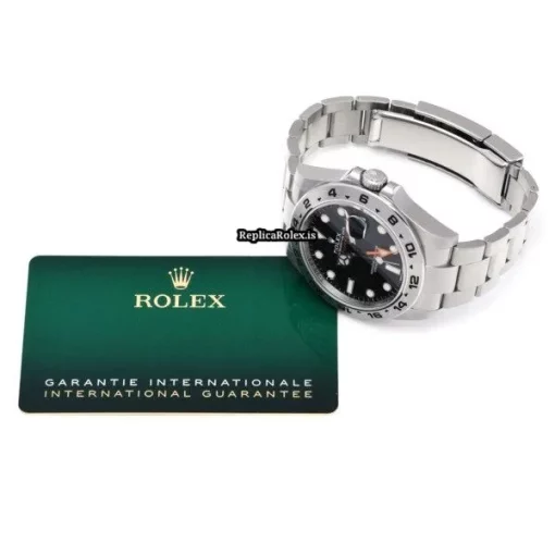 Fine Replica Rolex Explorer II 216570 Caliber 3187 Automatic Movement 42mm Steel Case Watch - Image 5