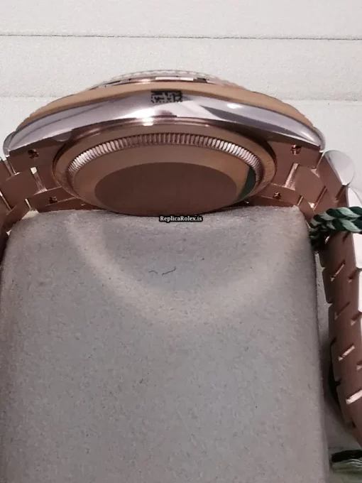 Nice Imitation Rolex Day-date 36 128235 Caliber 3255 Automatic Movement 36mm Rose Gold Case Mens/unisex Watch - Image 7