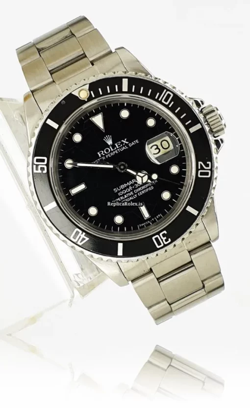 Lovely Replica Rolex Submariner Date 16800 Caliber 3035 Automatic Movement 40mm Steel Case Mens/unisex Watch - Image 3