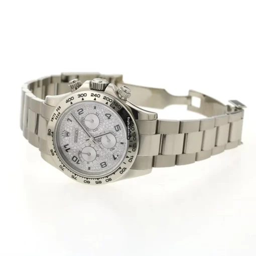 Neat Replica Rolex Daytona 116509 Automatic Movement 40mm White Gold Case Watch - Image 7