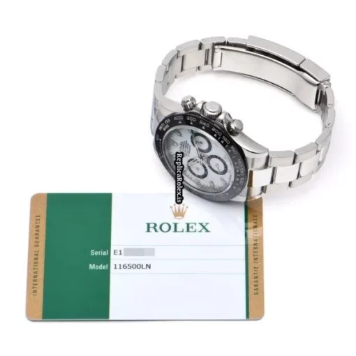 Discount Replica Rolex Daytona 116500ln Caliber 4130 Automatic Movement 40mm Steel Case Watch - Image 5