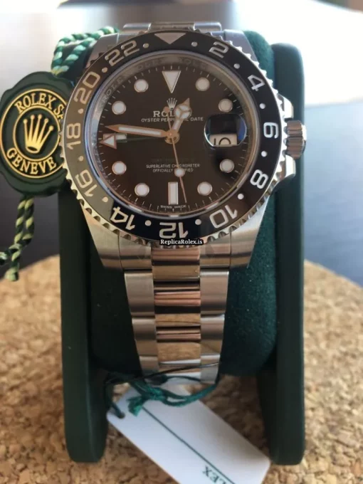 Ideal Replica Rolex Gmt-master II 116710ln Caliber 3186 Automatic Movement 40mm Steel Case Mens/unisex Watch