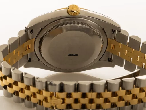 Appealing Fake Rolex Datejust 116203 Cosc Automatic Movement 36mm Gold/steel Case Mens/unisex Watch - Image 6