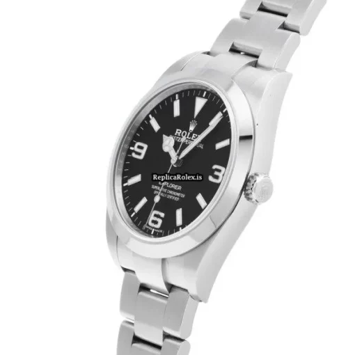 Perfect Fakes Rolex Explorer 214270 Caliber 3132 Automatic Movement 39mm Steel Case Watch - Image 2