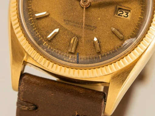 Fine Replica Rolex Day-date 6611b Cosc Automatic Movement 36mm Yellow Gold Case Mens/unisex Watch