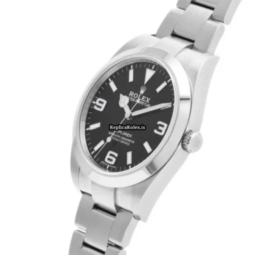 Fabulous Fake Rolex Explorer 214270 Caliber 3132 Automatic Movement 39mm Steel Case Watch - Image 2